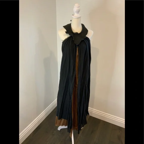 brown bottega dress Elowen main image 1
